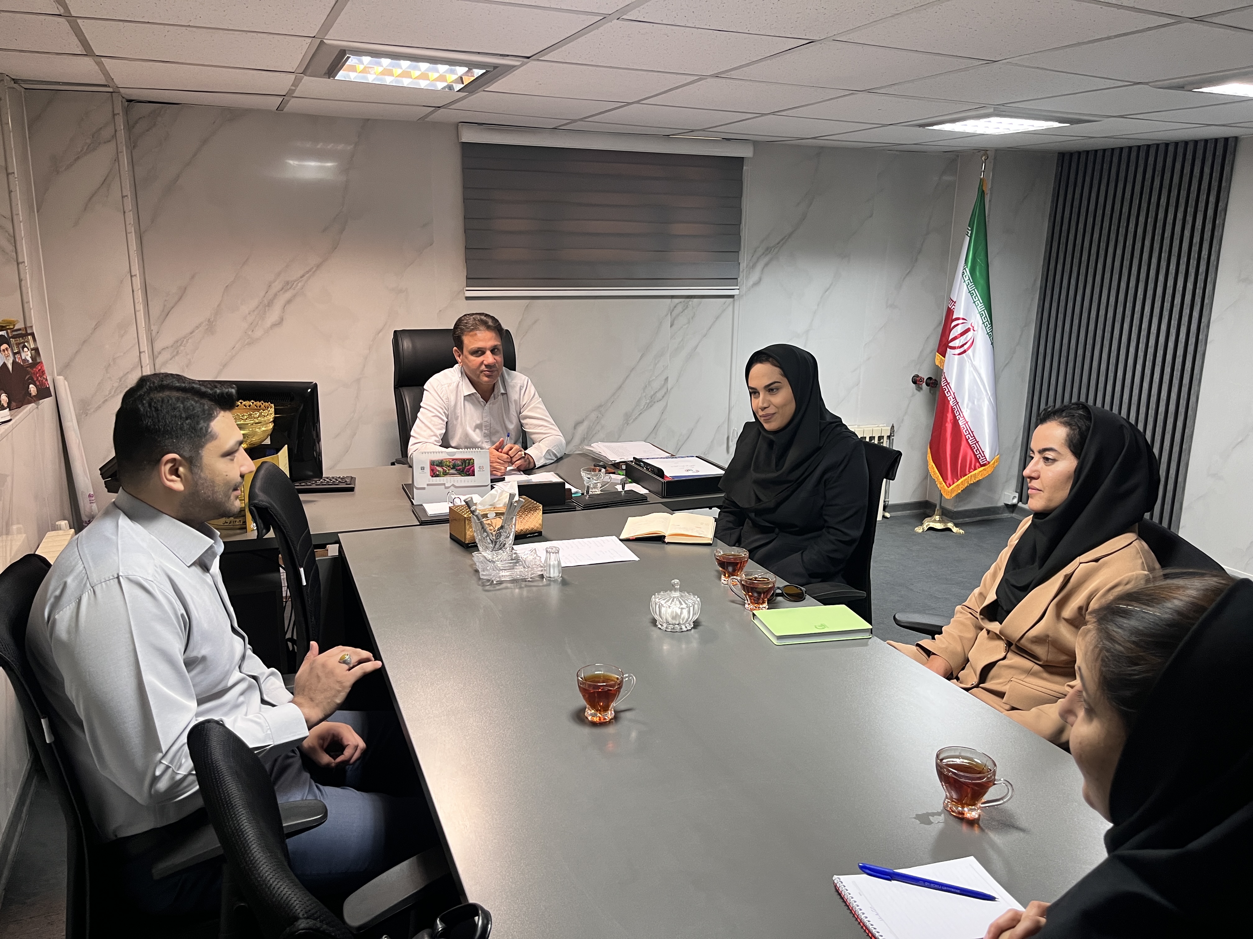 برگزاری جلسه هماهنگی و برنامه ریزی  انجمن والیبال ساحلی ورزش ناشنوایان استان تهران