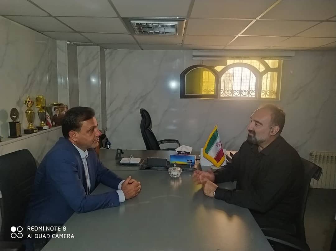 دیدار رئیس سازمان بسیج ورزشکاران سپاه تهران بزرگ با هیات ورزش‌های ناشنوایان استان تهران